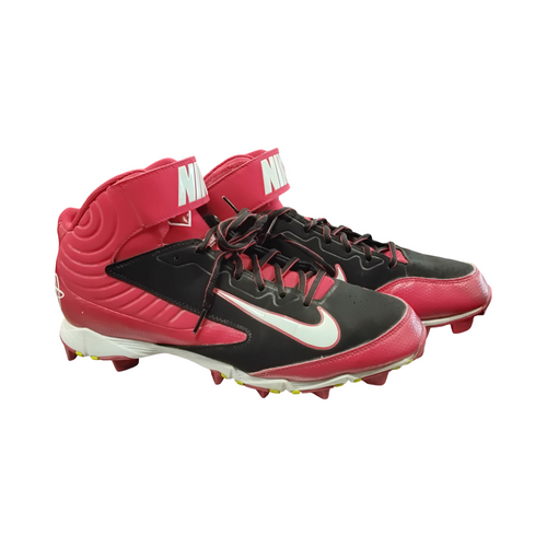 Vist Large View of Product Image Which is Used Nike HURRACHE KEYSTONE 3/4 BB/SB Cleats Red Senior 12