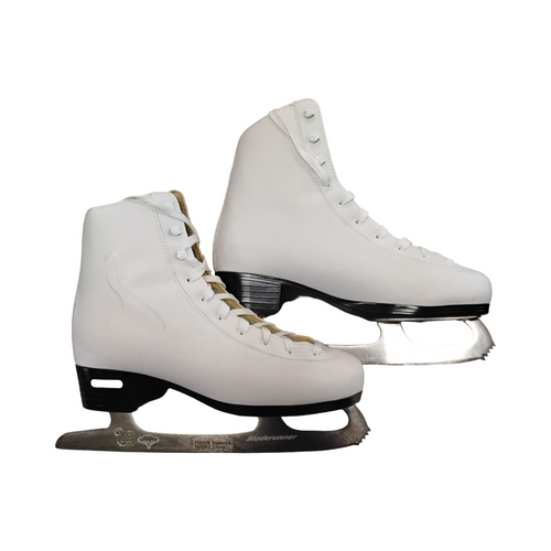 Vist Large View of Product Image Which is Used Bladerunner SOLSTICE WomensFigure Skate White Senior 8