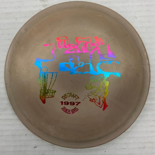 Vist Large View of Product Image Which is Used Discraft CYCLONE Disc Golf Driver Brown 176g