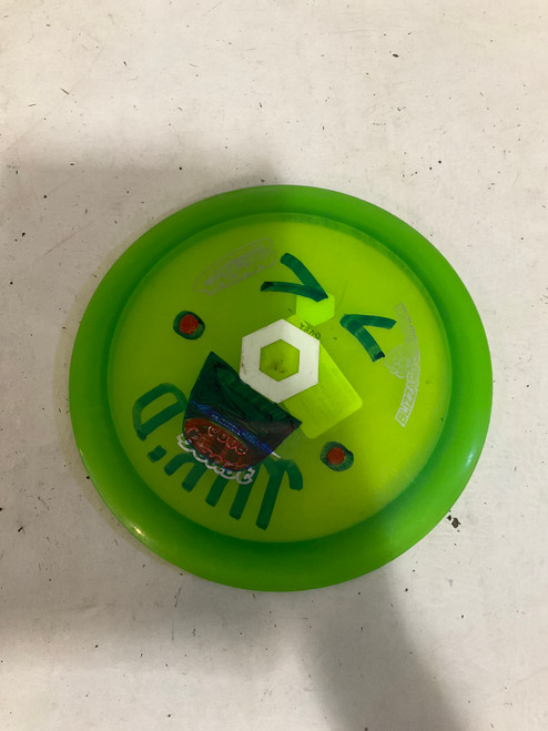 Vist Large View of Product Image Which is Used Innova BEAST Disc Golf Driver Green