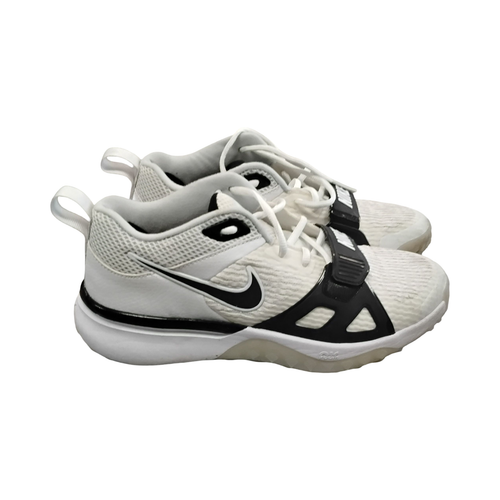 Vist Large View of Product Image Which is Used Nike AIR ZOOM DIAMOND ELITE BB/SB Cleats White Senior 8