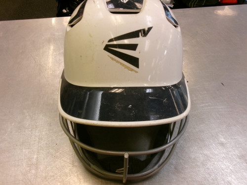 Vist Large View of Product Image Which is Used Easton Z5 Batting Helmet w/Mask White LG