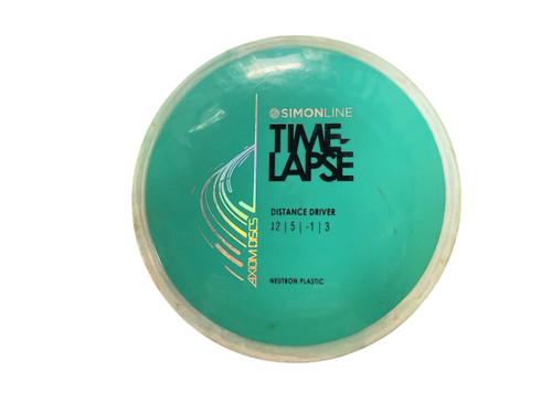 Vist Large View of Product Image Which is Used Axiom SIMONLINE TIME LAPSE Disc Golf Driver Green