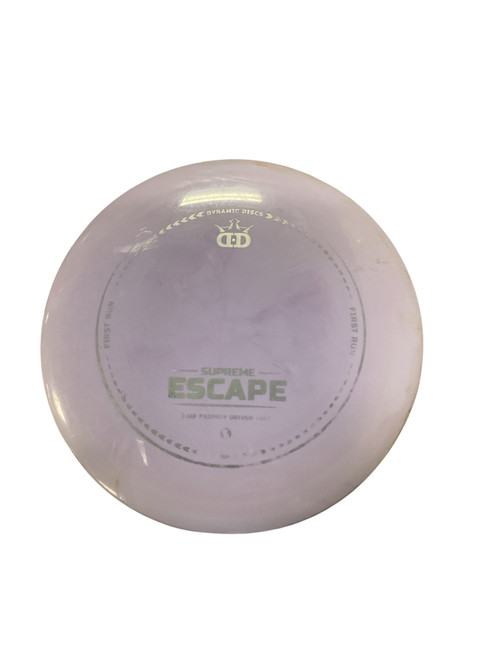 Vist Large View of Product Image Which is Used Dynamic Discs SUPREME ESCAPE Disc Golf Driver Purple