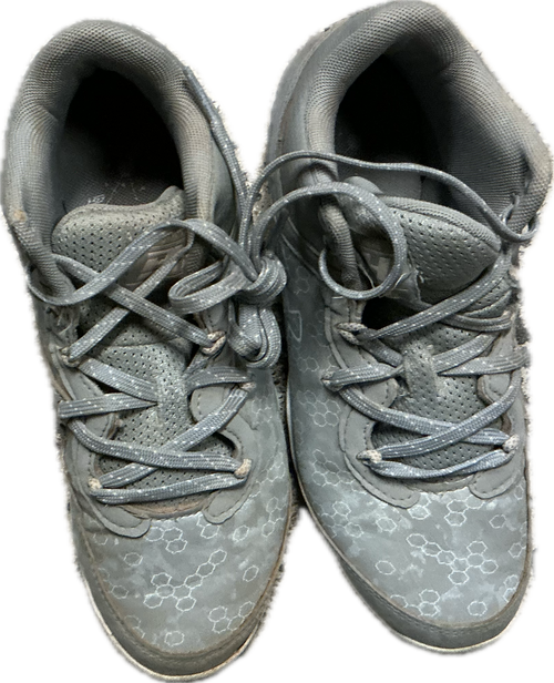 Vist Large View of Product Image Which is Used Under Armour BRYCE HARPER BB/SB Cleats Grey Junior 04
