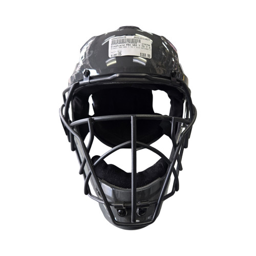 Vist Large View of Product Image Which is Used Evoshield PRO SRZ 7 TO 7 3/4 CATCHER HELMET Catchers Helmet w/Mask Grey One Size