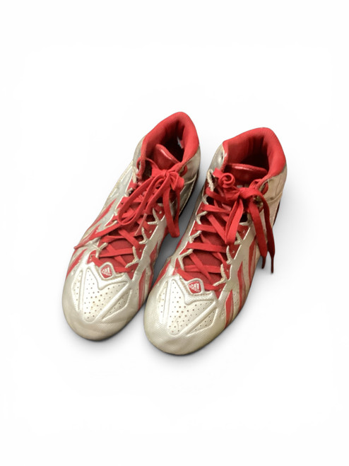 Vist Large View of Product Image Which is Used Adidas QUICK FRAME BB/SB Cleats Red Senior 8.5
