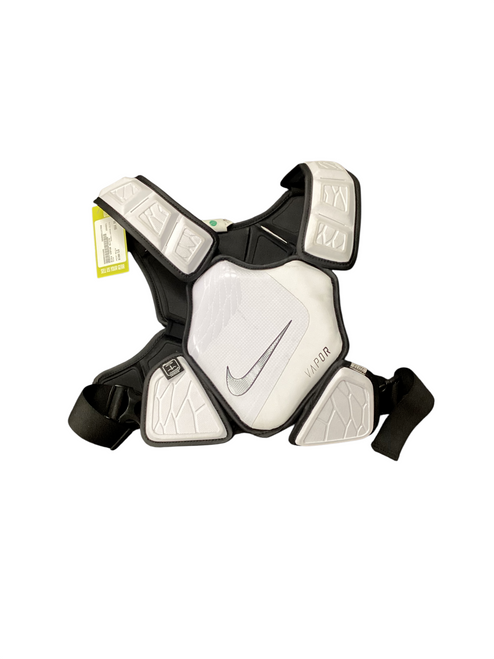 Vist Large View of Product Image Which is Used Nike VAPOR ELITE Lacrosse Shoulder Pads Youth Large