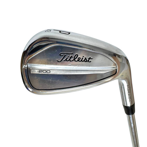 Vist Large View of Product Image Which is Used Titleist T200 FORGED Men's RH Pitching Wedge Stiff Flex Steel Shaft