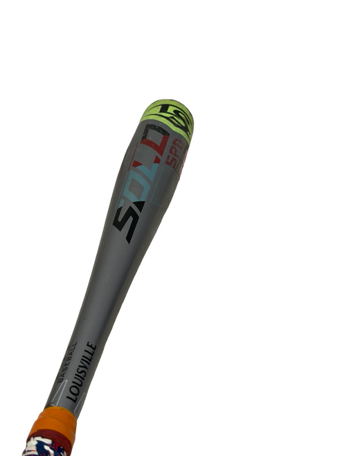 Vist Large View of Product Image Which is Used Louisville Slugger SOLO SPD WTLUBSS19M13 -13 USA 2 1/2 Baseball Bat 30" 30/17
