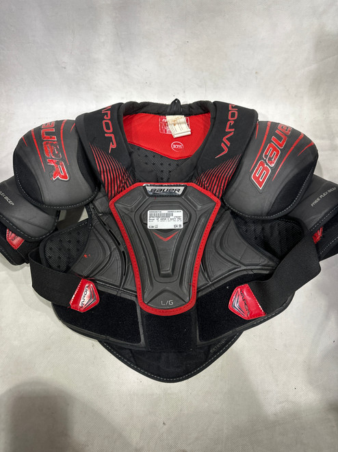 Vist Large View of Product Image Which is Used Bauer SP VAPOR X SHIFT PRO SR LG Senior Shoulder Pads LG