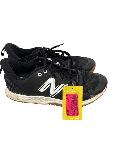 Vist Large View of Product Image Which is Used New Balance FRESH FOAM 3000 V6 TURF BB/SB Cleats Black Senior 10