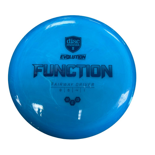 Vist Large View of Product Image Which is Used Discmania NEO FUNCTION Disc Golf Driver Royal Blue