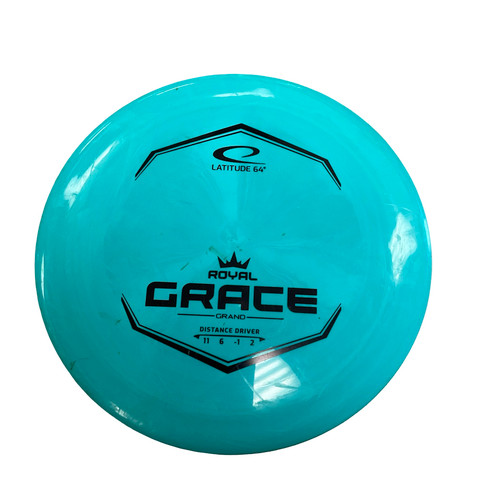 Vist Large View of Product Image Which is Used Latitude 64 ROYAL GRACE Disc Golf Driver Teal