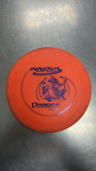 Vist Large View of Product Image Which is Used Innova DRAGON Disc Golf Driver Orange