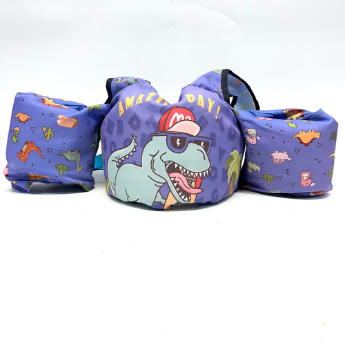 Vist Large View of Product Image Which is Used KID SWIM VEST Infant PFD Purple Infant 0-30