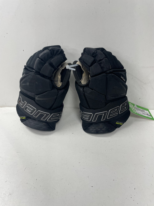 Vist Large View of Product Image Which is Used Bauer VAPOR HYPERLITE Junior Gloves Black 12" (NEW=$220)
