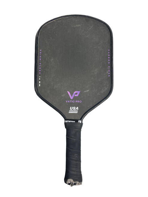 Vist Large View of Product Image Which is Used PRISM-FLASH Pickleball Racquet Black