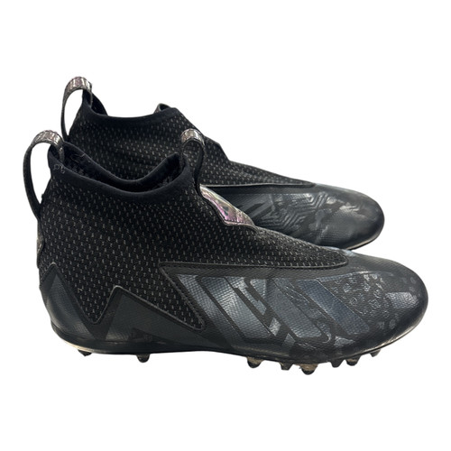 Vist Large View of Product Image Which is Used Adidas Jr FB Cleats Black Junior 05.5