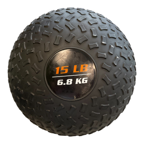 Vist Large View of Product Image Which is Used Slam Ball Black 15 lb