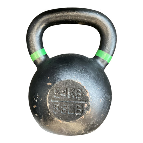 Vist Large View of Product Image Which is Used Kettle Dumbbell Black 53 lb