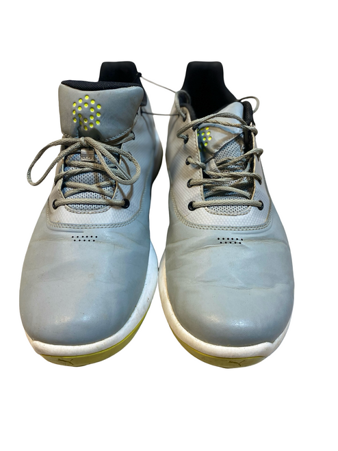 Vist Large View of Product Image Which is Used Puma Mens Golf Shoes Grey Senior 10.5