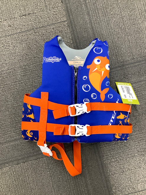 Vist Large View of Product Image Which is Used Stearns Child PFD Royal Blue Child 30-50