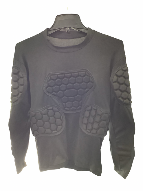 Vist Large View of Product Image Which is Used PADDED SHIRT FB Top Adult Black SM