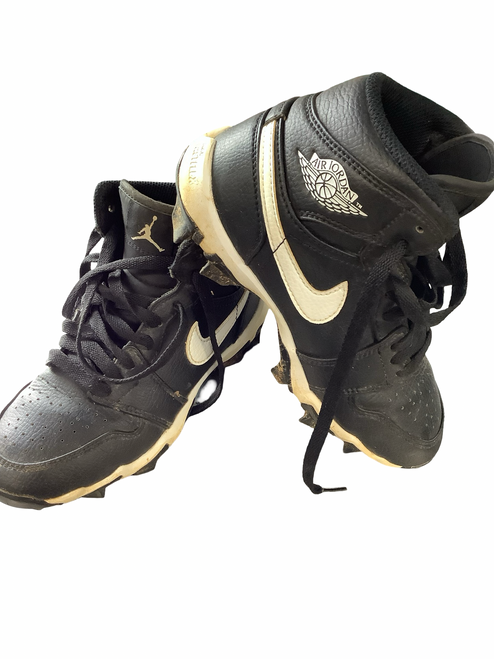 Vist Large View of Product Image Which is Used Jordan ONE CLEATS BB/SB Cleats Black Junior 02