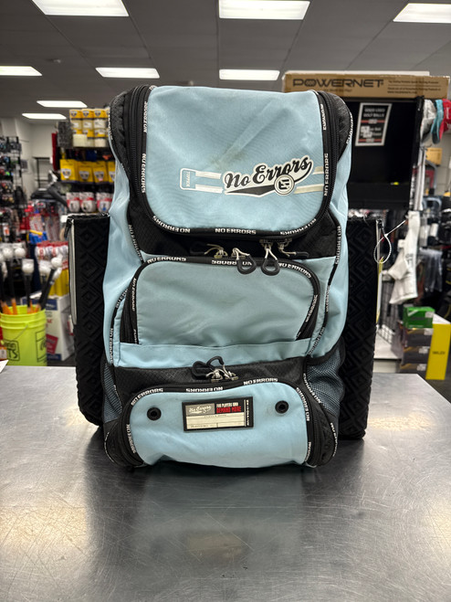 Vist Large View of Product Image Which is Used NO ERRORS TOP PICK BACKPACK BB/SB Player Backpack Carolina Blue