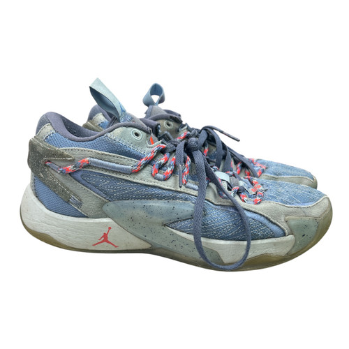 Vist Large View of Product Image Which is Used Jordan Basketball Shoes M Carolina Blue Senior 7.5