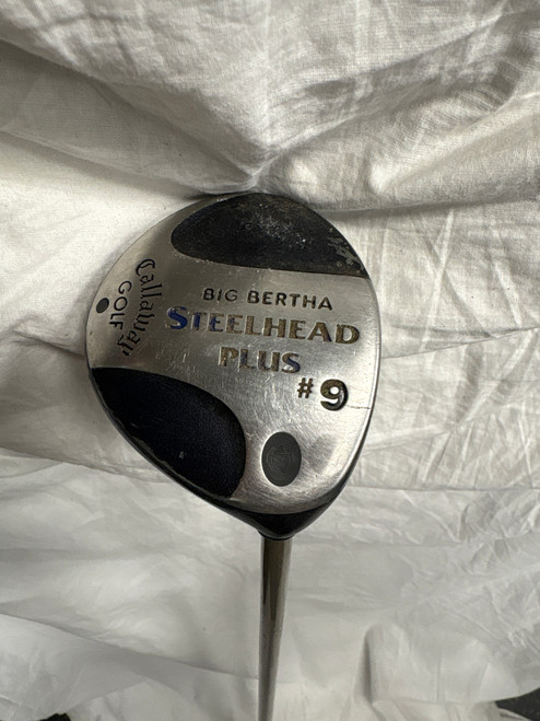 Vist Large View of Product Image Which is Used Callaway BIG BERTHA STEELHEAD Mens Fairway Wood RH 9 Wood