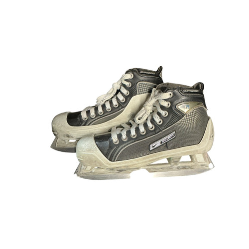 Vist Large View of Product Image Which is Used Bauer SZ 12 BAUER SUPREME GOALIE SKATE Senior Goalie Skate Senior 12