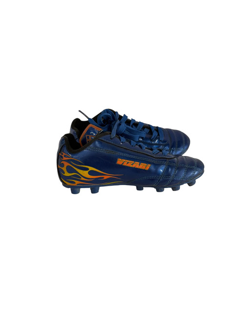 Vist Large View of Product Image Which is Used Vizari Soccer Cleats Royal Blue Youth 12.0