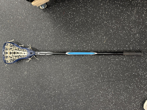 Vist Large View of Product Image Which is Used STX FORTRESS W/DEBEER 325 Wmn Atk/Mid Complete Stick Navy Blue