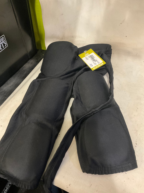 Vist Large View of Product Image Which is Used Riddell Youth FB Integrated Pants Black MD