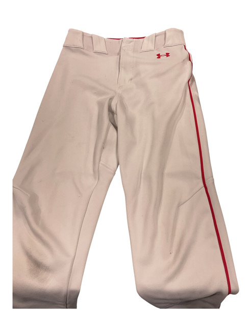 Vist Large View of Product Image Which is Used Under Armour BB PANT BB/SB Pant Mens White SM