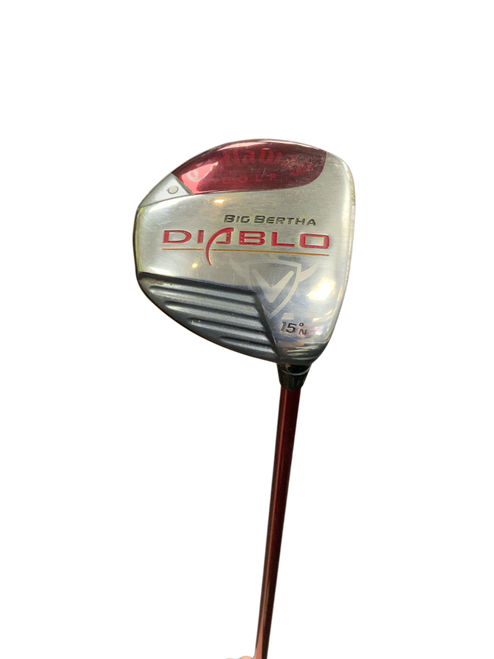 Vist Large View of Product Image Which is Used Callaway BIG BERTHA DIABLO Mens Fairway Wood RH 3 Wood