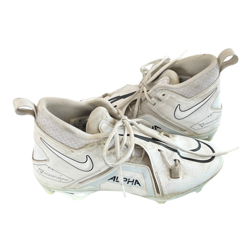 Vist Large View of Product Image Which is Used Nike Adult FB Cleats White Senior 9