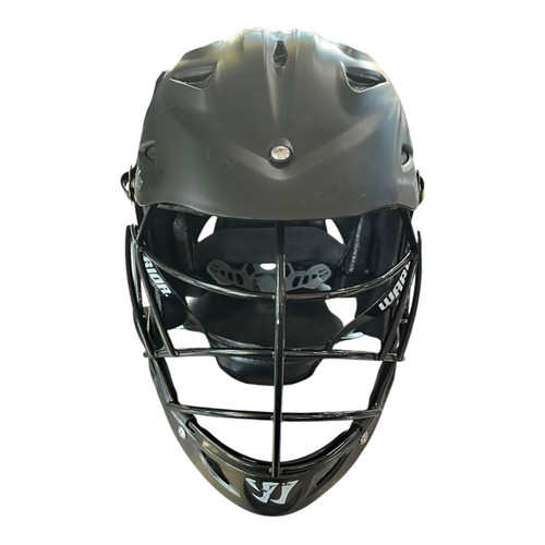 Vist Large View of Product Image Which is Used Warrior EVO NEXT Lacrosse Helmet Black S/M