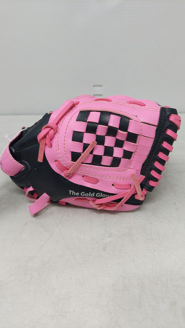 Vist Large View of Product Image Which is Used Rawlings PLAYER SERIES BB/SB Glove RH Throw Black 10"