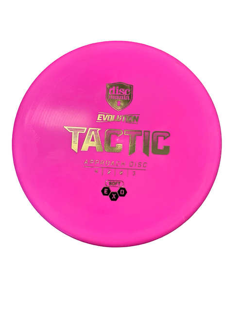 Vist Large View of Product Image Which is Used Discmania TACTIC Disc Golf Putter Pink