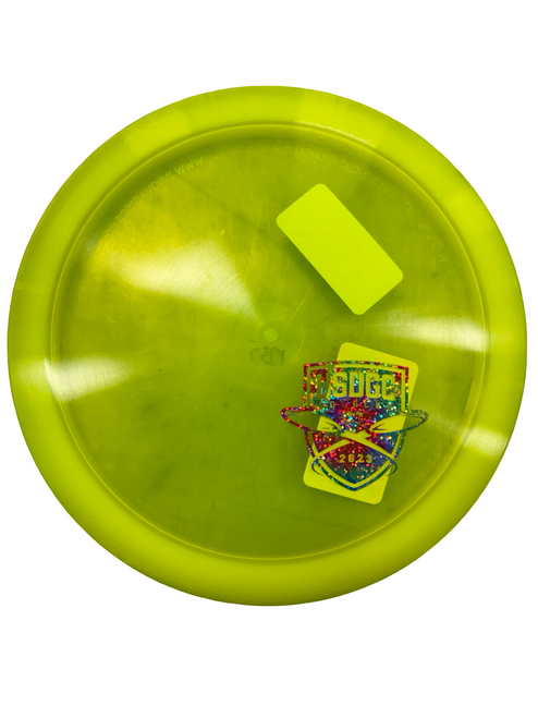 Vist Large View of Product Image Which is Used Innova CHAMPION FIREBIRD Disc Golf Driver Yellow