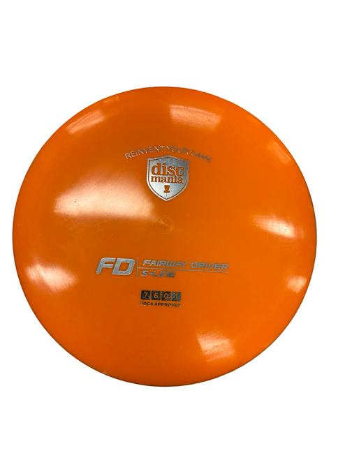 Vist Large View of Product Image Which is Used Discmania FD S LINE Disc Golf Driver Orange
