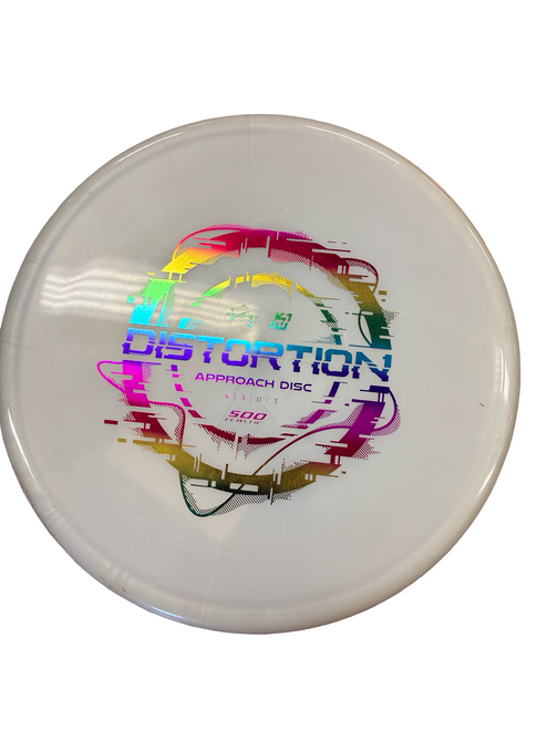 Vist Large View of Product Image Which is Used Prodigy DISTORTION Disc Golf Putter White