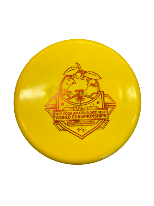 Vist Large View of Product Image Which is Used Prodigy ACE -P Disc Golf Putter Yellow