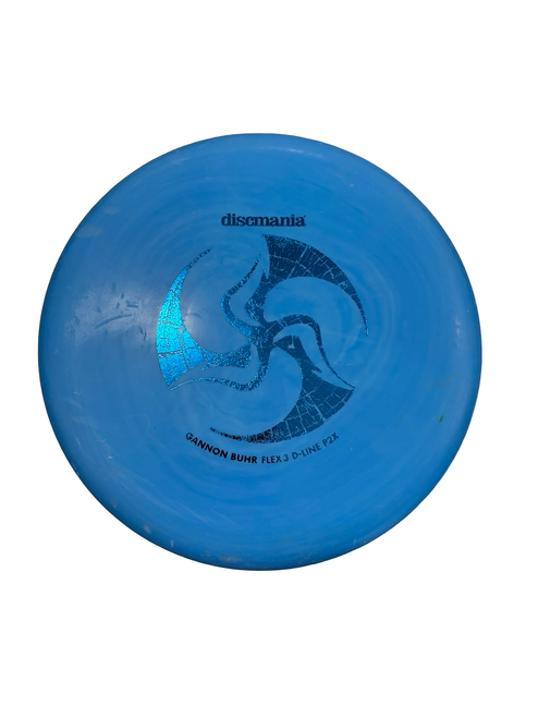 Vist Large View of Product Image Which is Used Discmania PX2 Disc Golf Putter Royal Blue