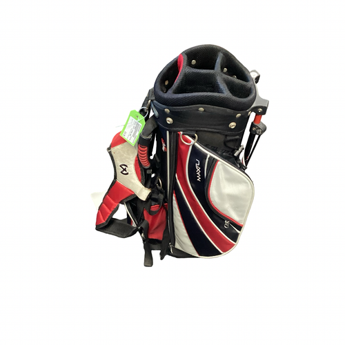 Vist Large View of Product Image Which is Used Maxfli REV2 STAND BAG Jr Stand Bag Red