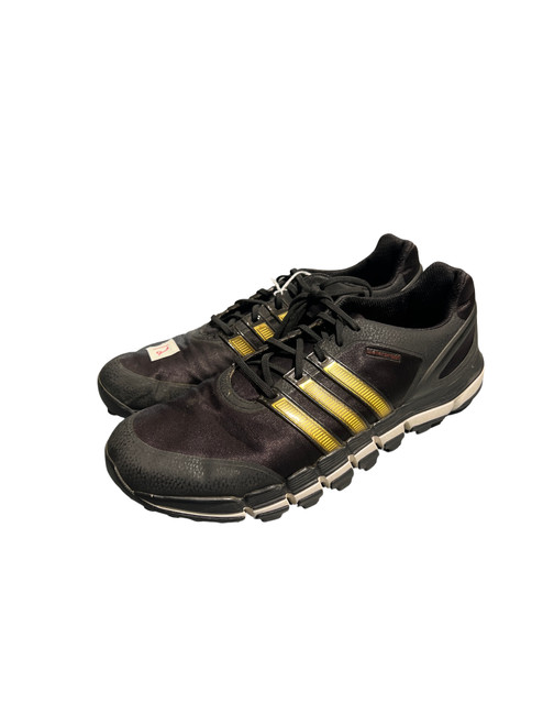 Vist Large View of Product Image Which is Used Adidas Mens Golf Shoes Black Senior 12
