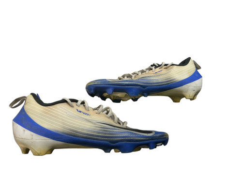 Vist Large View of Product Image Which is Used Nike VAPOR Adult FB Cleats Royal Blue Senior 10